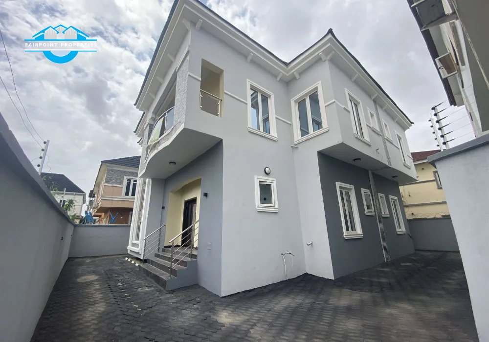5 Bedroom Fully Detached Duplex With Bq For Sale At Chevron Lekki Lagos
