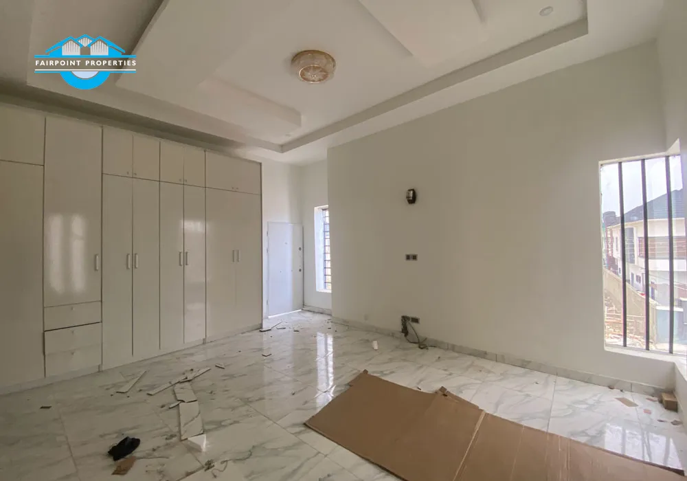 Luxury 5 Bedroom Fully Detached Duplex  With A Bq For Sale At Ajah