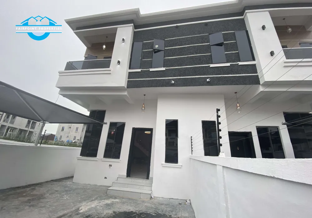 Luxury 4 Bedroom Semi Detached Duplex For Sale At Chevron Lekki Lagos