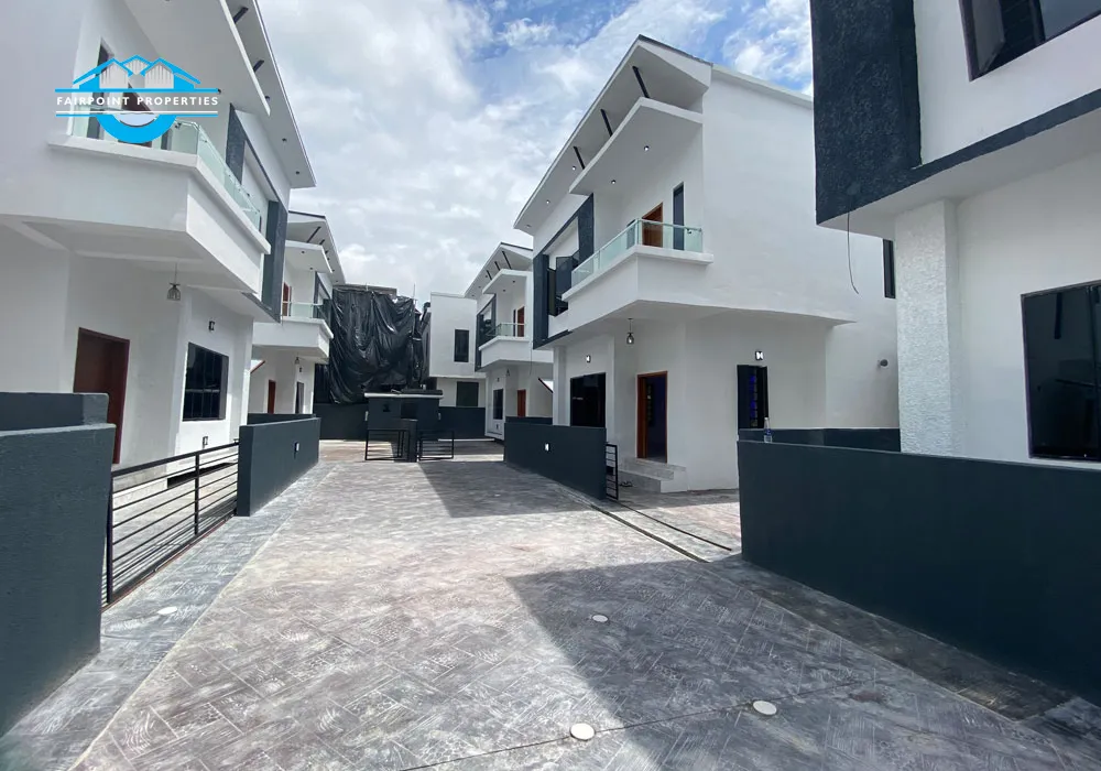 4 Bedroom semi detached duplex for sale at Lekki Palm City Ajah Lagos