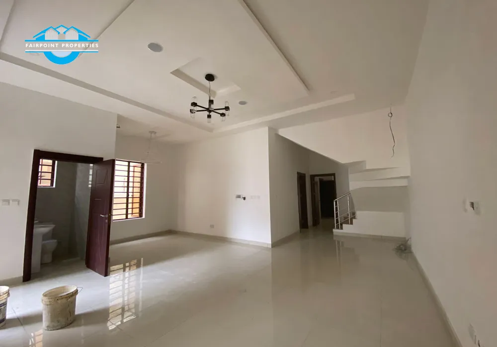 Beautiful And Neatly  Built 4Bedroom semi Detached Duplex With A Bq For Sale At 2nd Toll Gate Lekki Lagos