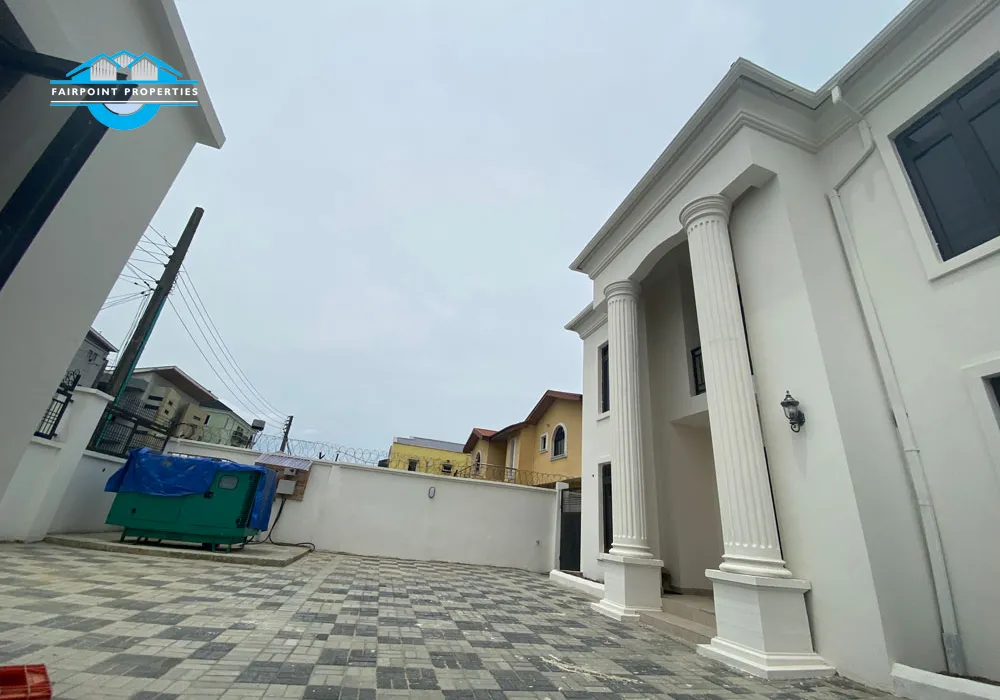 Luxury 4 Bedroom Fully Detached Duplex With A Bq For Rent At Ikate Lekki Lagos