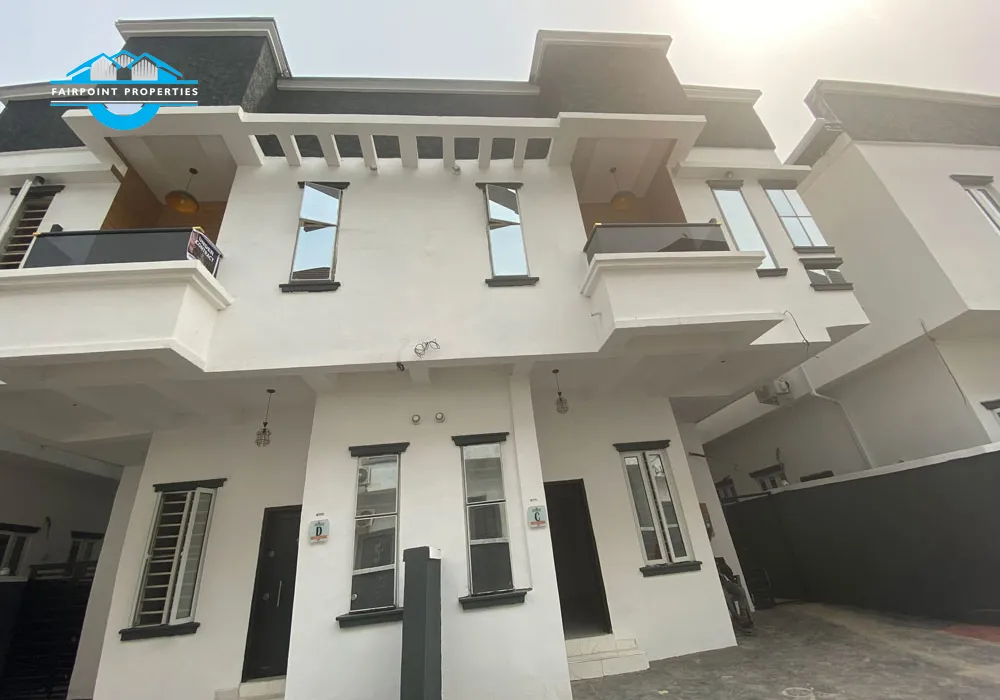 Luxury 4Bedroom semi detached Terrace For Sale At Ikota Lekki Lagos