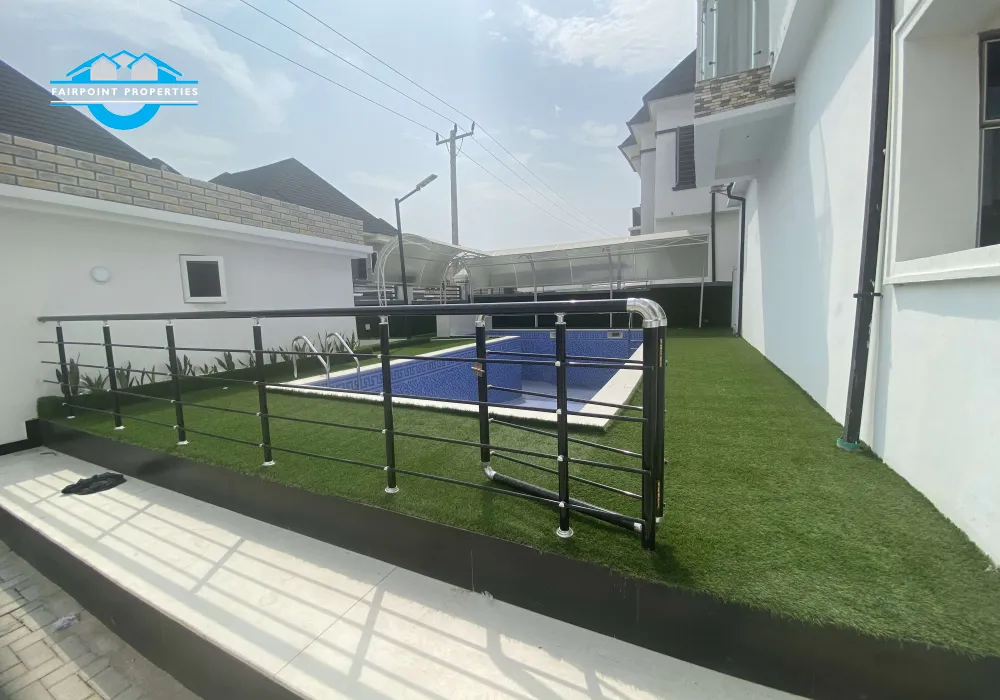 4 bedroom terrace duplex with swimming pool and children courtyard for sale