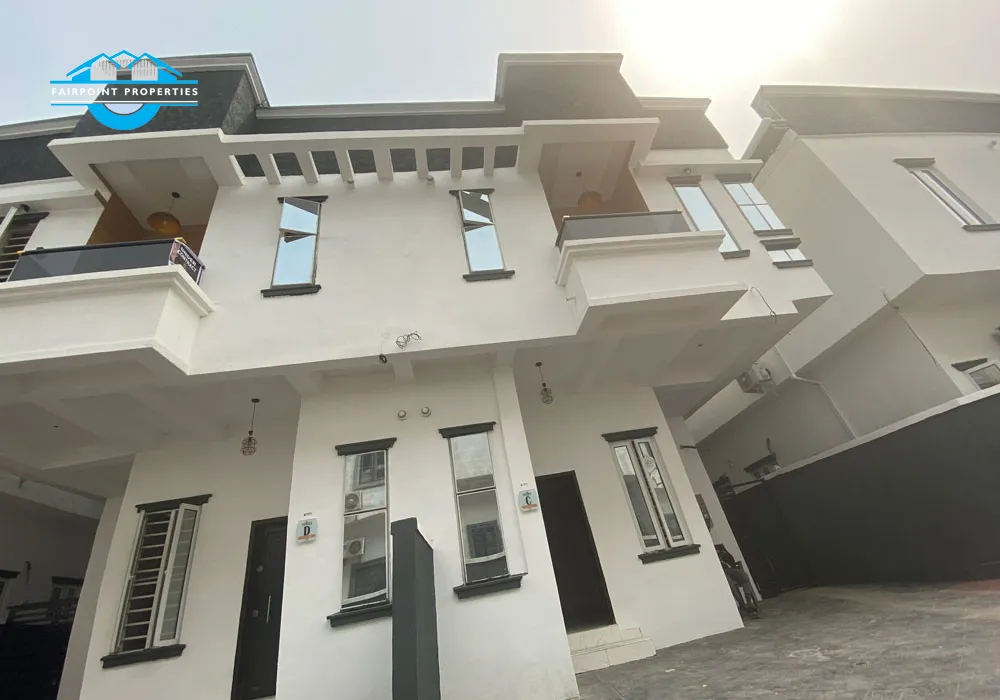 Luxury 4Bedroom semi detached Terrace For Sale At Ikota Lekki Lagos