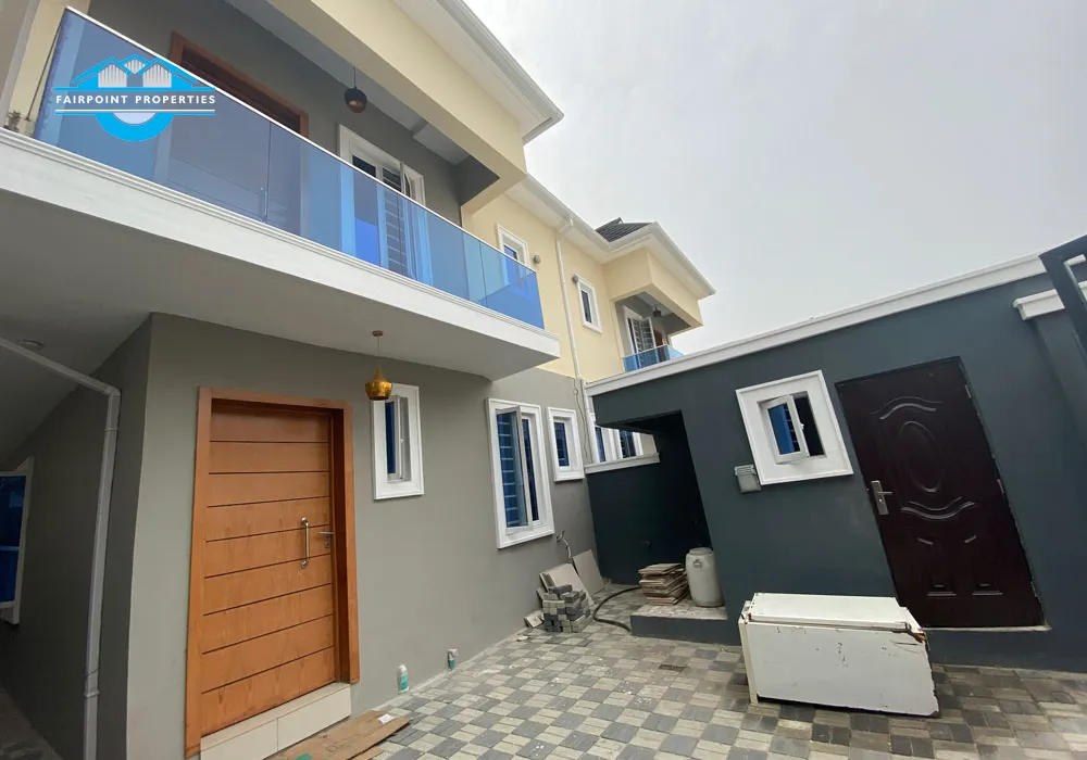 Beautiful 4 Bedroom Semi Detached Duplex For Sale At Ikota Lekki Lagos