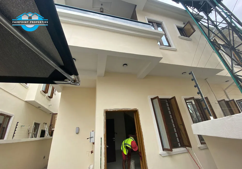 Beautiful And Neatly  Built 4Bedroom semi Detached Duplex With A Bq For Sale At 2nd Toll Gate Lekki Lagos