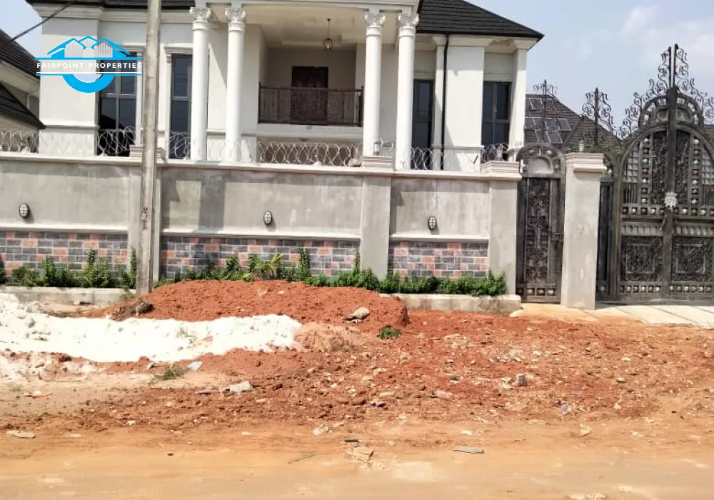 Newly Built 6 Bedroom Detached Duplex with 2 Rooms BQ At Owerri, Imo State