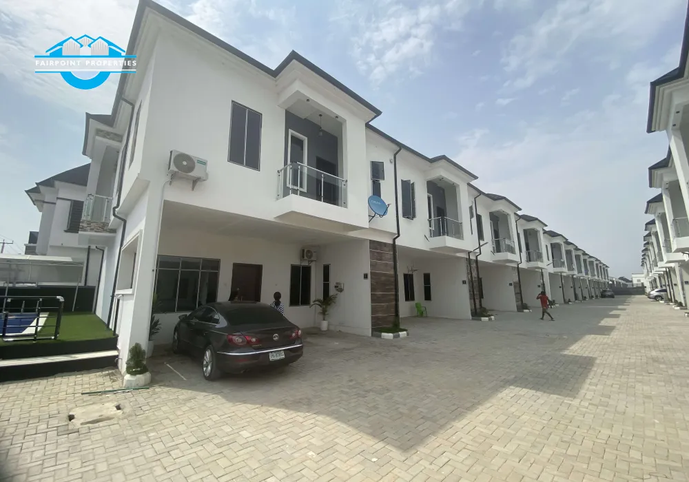 4 bedroom terrace duplex with swimming pool and children courtyard for sale