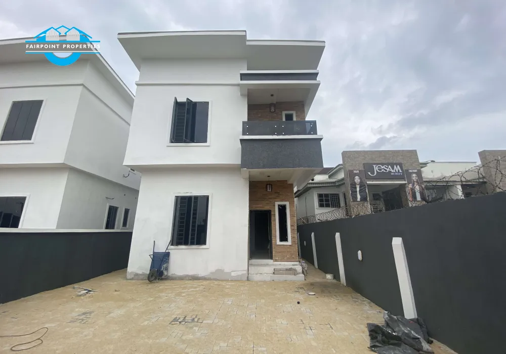 5 Bedroom Fully Detached Duplex With Bq For Sale At Chevron Lekki Lagos