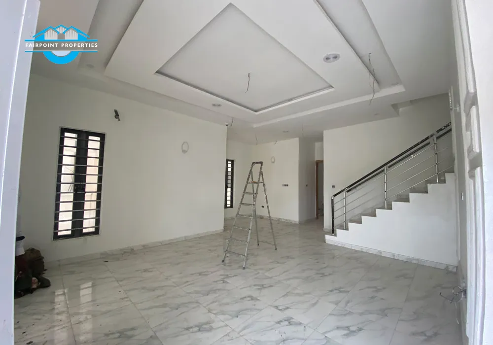 Luxury 5 Bedroom Fully Detached Duplex  With A Bq For Sale At Ajah