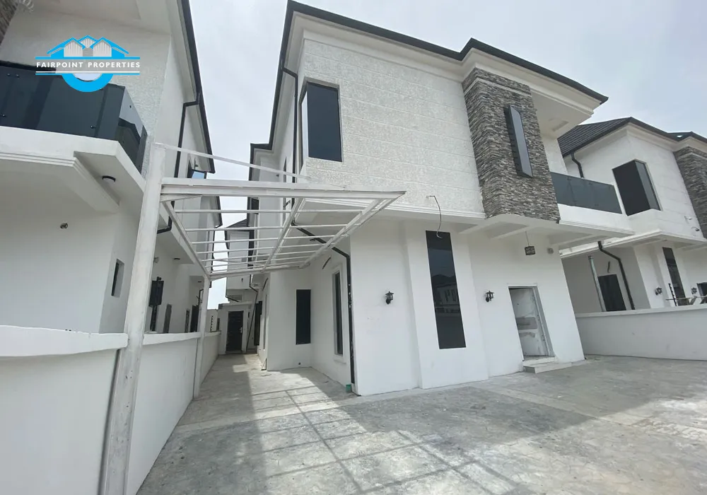 Luxury 5 Bedroom Fully Detached Duplex  With A Bq For Sale At Ajah