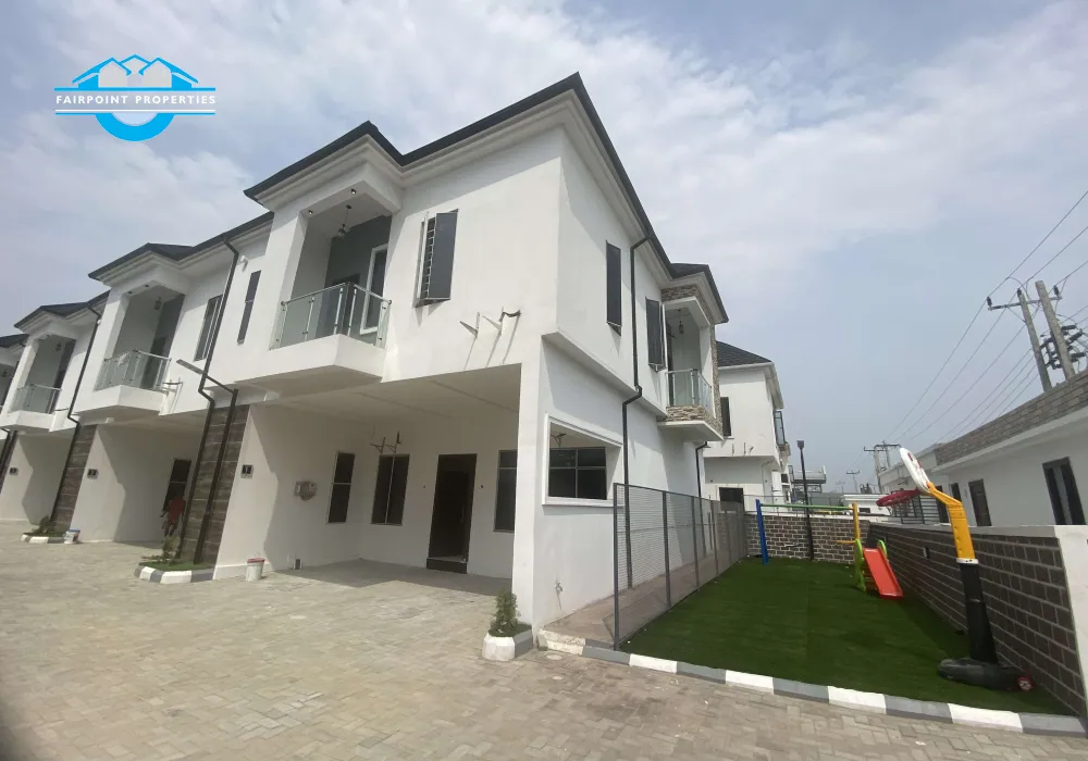 4 bedroom terrace duplex with swimming pool and children courtyard for sale