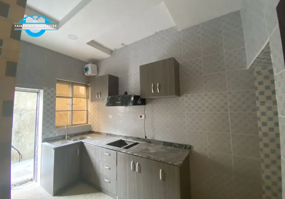 Deluxe 2 Bedroom Terrace For Luxury 5 Bedroom Detached Duplex  with BQ ,Cinema And Swimming Pool For Sale At Lekki  Lagos   Features are; 🎯 Industrial water system 🎯 Massive car parks 🎯 Electric fence 🎯 Neatly fitted POP &amp; LED lights 🎯 Fitted kitchen with Oven, Heat extractor,Microwave etc 🎯 24hr security &amp; Power supply 🎯 Standard wardrobes with High Gloss 🎯 24hr CCTV Surveillance  🎯 Equipped with surround speaker systems  🎯 Marble floors , etc 🎯Washing Machine  *Location* :  Lekki  At Sangotedo Ajah Lagos