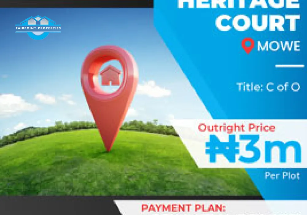Land for sale at Mowe