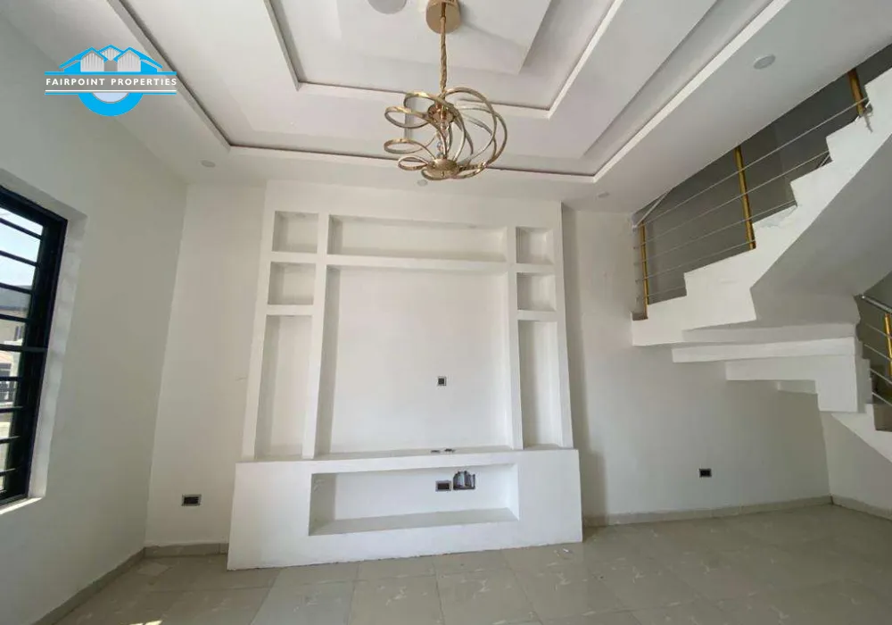 4 Bedroom Semi Detached with Bq For Rent in Lekki Conservation Center Lagos