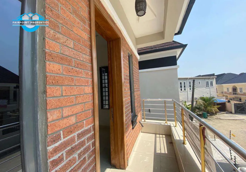 4 Bedroom Semi Detached with Bq For Rent in Lekki Conservation Center Lagos