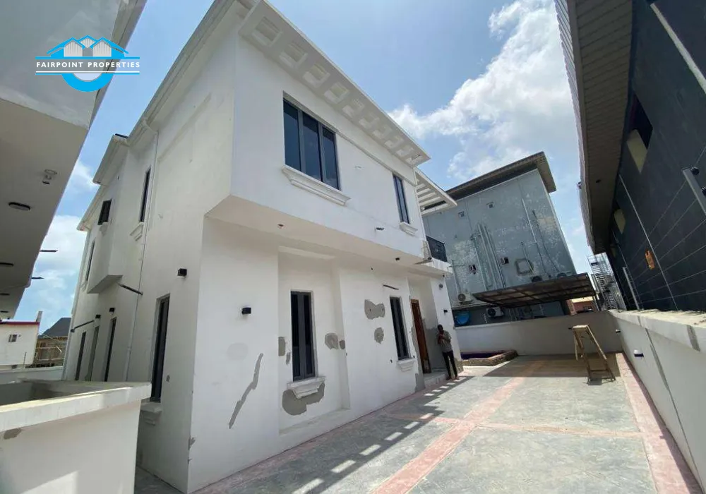 A 5 bedroom fully detached duplex with a swimming pool and a bq at ikota lekki,lagos