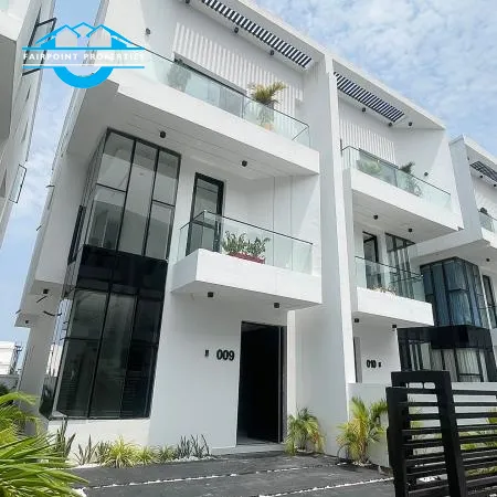 4 BEDROOM TERRACE STYLED SEMI DETACHED DUPLEX + BOYS QUARTERS