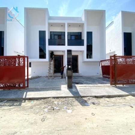 Contemporary Waterview 4 Bedroom Semi Detached Duplex For Sale At Chevron, Lekki Lagos.