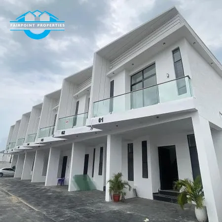 4 BEDROOM TERRACE DUPLEX FOR SALE IN A CALM AND SECURED ESTATE