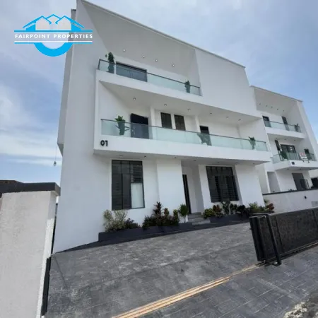 SEMI DETACHED 4 BEDROOM DUPLEX + BOYS QUATERS