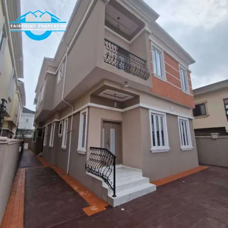 5 Bedroom Fully Detached Duplex with BQ For Sale At OMOLE, Ikeja Lagos.