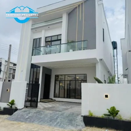 NEWLY BUILT 5 BEDROOM DETACHED DUPLEX IN A SERENE ESTATE AT AJAH, LEKKI, LAGOS