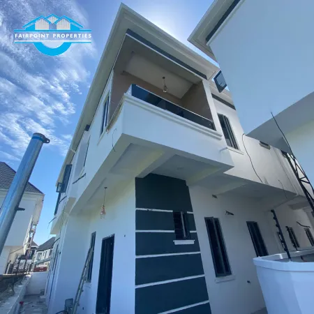 4 Bedroom Semi Detached Duplex With Bq For Sale At Lekki Phase II Lagos 