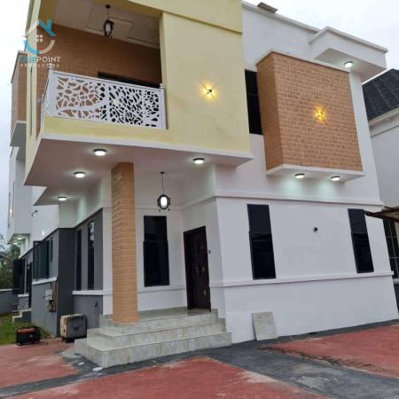 6 Bedroom Fully Detached Penthouse Duplex With 2 Bq For Sale At Lekki Phase II Lagos 