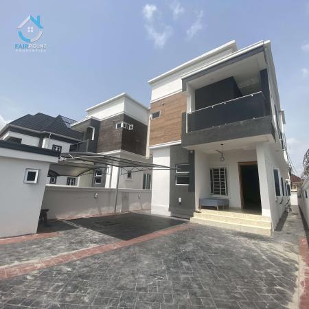 5 Bedroom Fully Detached Duplex With Bq For Sale At Chevron, Lekki, Lagos State.