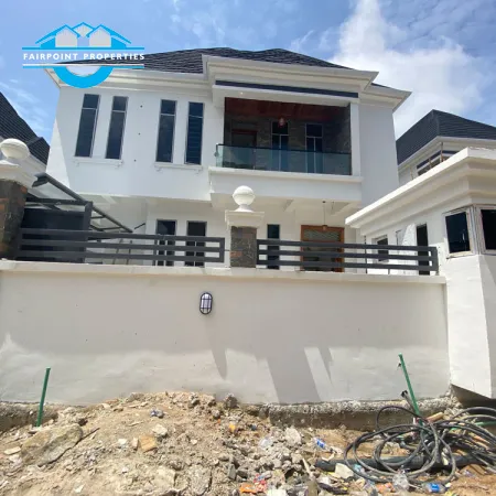 4 Bedroom Fully Detached Duplex With Bq For Sale At Lekki Phase II 