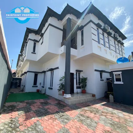 4 Bedroom Semi Detached Duplex With Bq For Sale At Lekki Phase II Lagos 