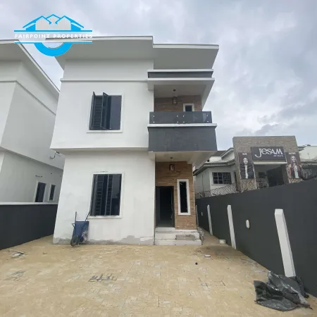 5 Bedroom Fully Detached Duplex With Bq For Sale At Chevron Lekki Lagos 