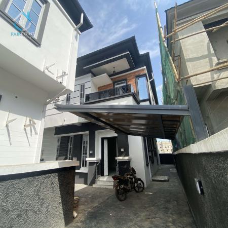 4 Bedroom Semi Detached Duplex With Bq For Sale At Lekki Phase II 