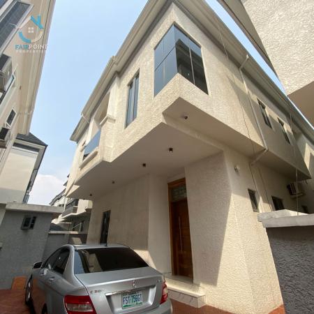 Luxury 5 Bedroom Fully Detached Duplex With BQ For Sale At Chevron Lekki Lagos 