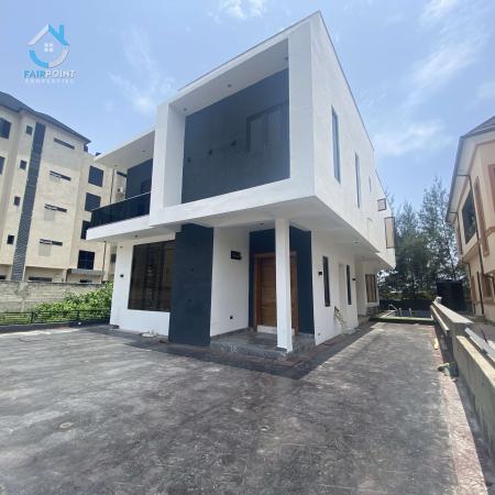 An exquisite 5bedroom fully detached duplex with a Bq For Sale At Ikota, Lekki Phase II, Lagos 