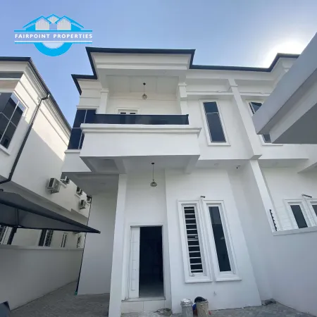 4 Bedroom Semi Detached Duplex with bq for sale at Ajiran Lekki Lagos 