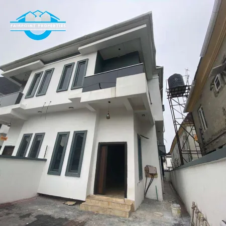Beautiful 4 Bedroom Semi Detached Duplex For Sale in Chevron, Lekki Phase 2, Lagos 