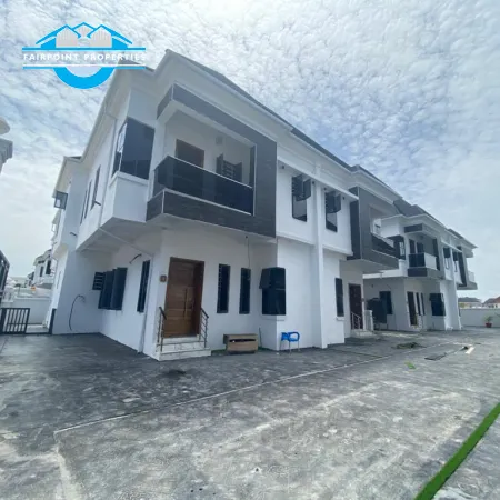 Beautiful 4 Bedroom semi detached duplex for sale in lekki phase 2