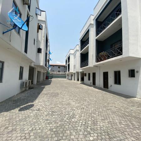 Deluxe 5Bedroom Terrace Duplex With A BQ For Sale At Osapa London Lekki Lagos 