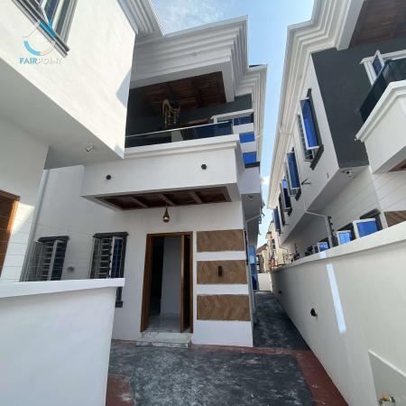 4 Bedroom Semi Detached Duplex with bq for sale at Ajiran Lekki Lagos 
