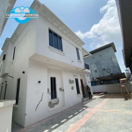 A 5 bedroom fully detached duplex with a swimming pool and a bq at ikota lekki,lagos  