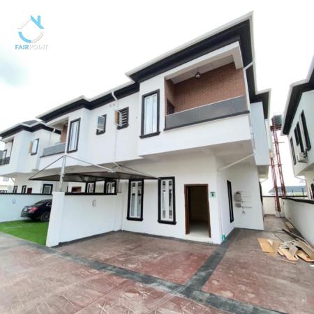 4 bedroom semi-detached duplex for rent at Ikota Lagos with a Bq