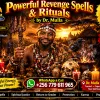 Revenge Spells by Dr. Mulla, focused on traditional spiritual beliefs about karma, spiritual justice, negativity reversal and personal protection.